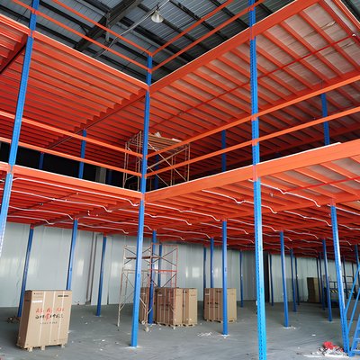 阁楼货架 工厂厂房两层阁楼式货架 节省空间 免费设计